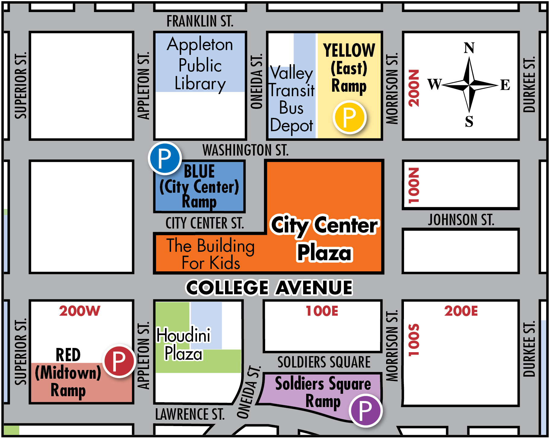 City Center Map 2015