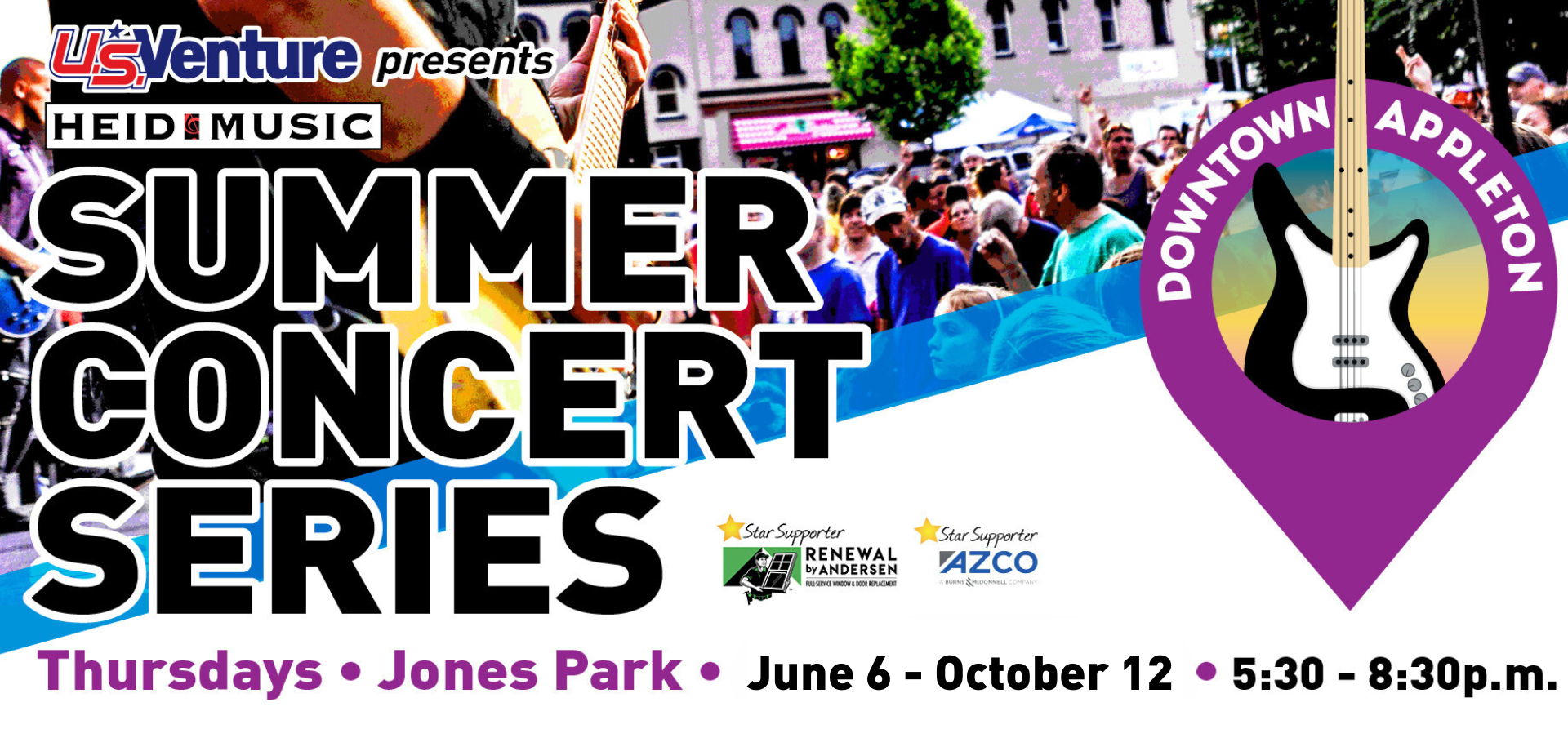 Appleton Downtown Inc. Heid Music Summer Concert Series