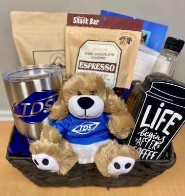 Coffee Basket Donated by TDS Fiber